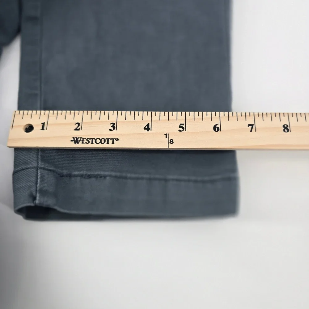Levis XX Chino Pants Mens 32 Slate Blue Standard Taper Stretch Cotton Trousers